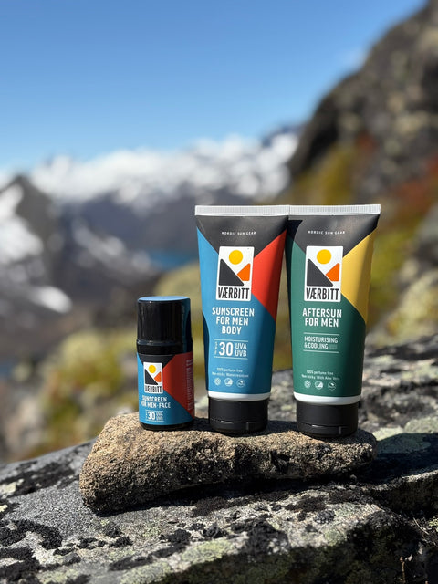 Værbitt Aftersun for menn – Kjølende og beroligende (200ml)