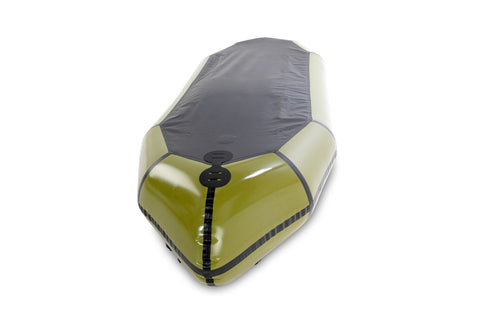 Anfibio Rebel 3KL+ — lang ekspedisjons-packraft med spruttrekk