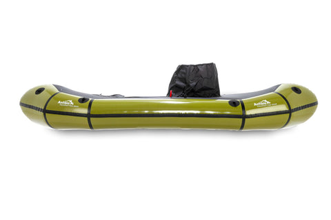 Anfibio Rebel 3KL+ — lang ekspedisjons-packraft med spruttrekk