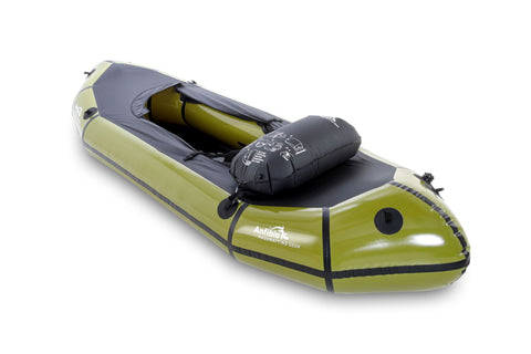 Anfibio Rebel 3KL+ — lang ekspedisjons-packraft med spruttrekk