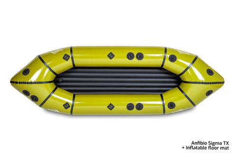 Anfibio Sigma TX — rask og lett solo-packraft for langtur