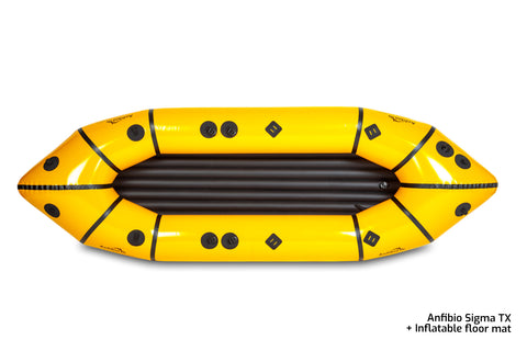 Anfibio Sigma TX — rask og lett solo-packraft for langtur
