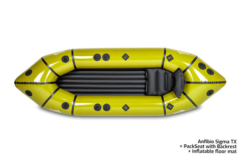 Anfibio Sigma TX — rask og lett solo-packraft for langtur