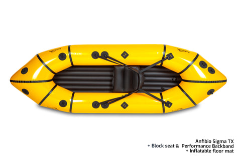 Anfibio Sigma TX — rask og lett solo-packraft for langtur