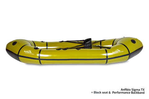 Anfibio Sigma TX — rask og lett solo-packraft for langtur