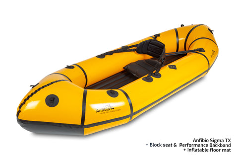 Anfibio Sigma TX — rask og lett solo-packraft for langtur