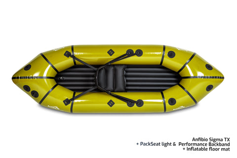 Anfibio Sigma TX — rask og lett solo-packraft for langtur