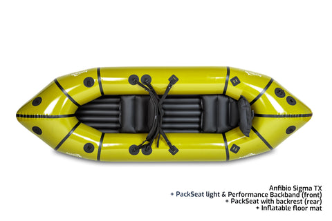 Anfibio Sigma TX — rask og lett solo-packraft for langtur