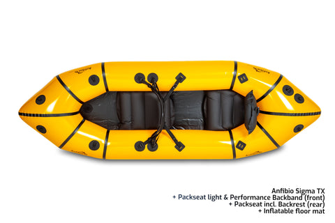 Anfibio Sigma TX — rask og lett solo-packraft for langtur