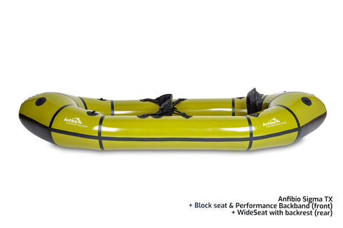Anfibio Sigma TX — rask og lett solo-packraft for langtur