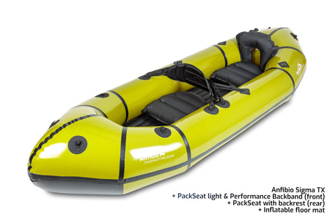 Anfibio Sigma TX — rask og lett solo-packraft for langtur