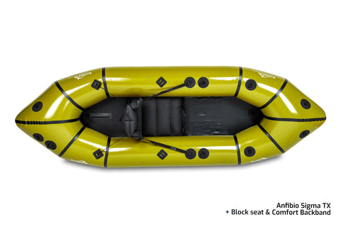 Anfibio Sigma TX — rask og lett solo-packraft for langtur
