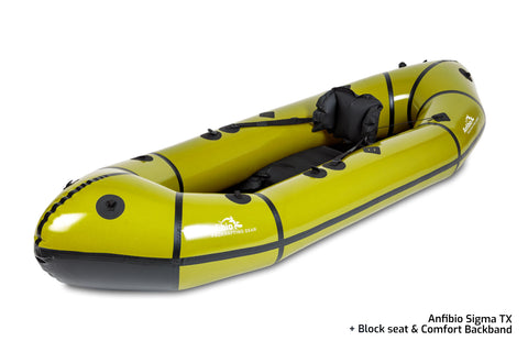 Anfibio Sigma TX — rask og lett solo-packraft for langtur