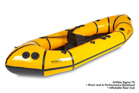 Anfibio Sigma TX — rask og lett solo-packraft for langtur