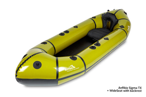 Anfibio Sigma TX — rask og lett solo-packraft for langtur