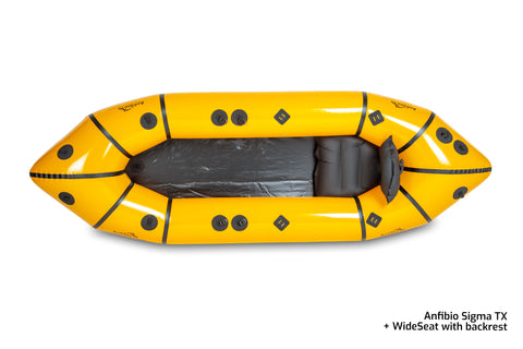 Anfibio Sigma TX — rask og lett solo-packraft for langtur