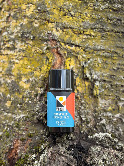 Værbitt Ansiktssolkrem for menn – SPF 30 (50ml)