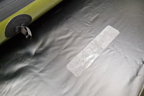 Anfibio ClearPatch — feltreparasjon av packraft på tur
