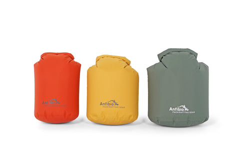 Anfibio Dry Bag — vanntett pakkpose i tre størrelser