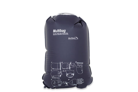 Anfibio Multibag 40 L — vanntett drybag som også er packraft-sete og fotstøtte