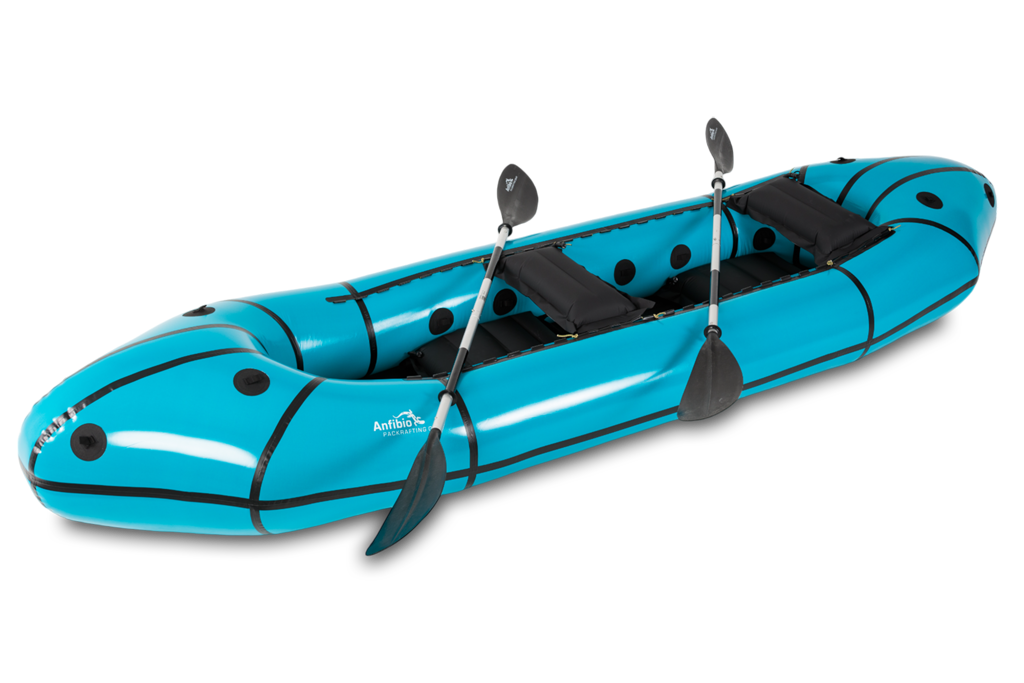 Anfibio Omega C2B+ – forsterket ekspedisjons-packraft