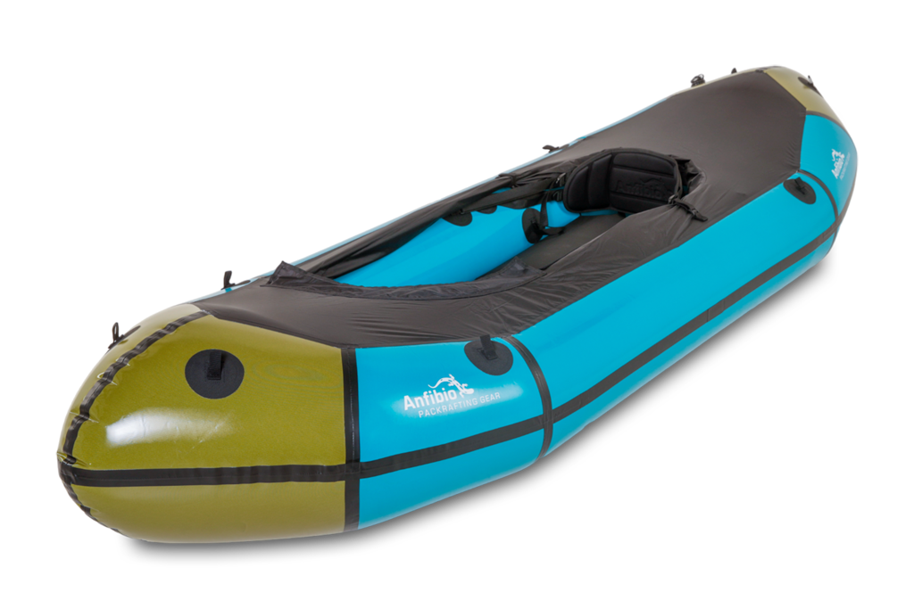 Anfibio Rebel 3KL+ – lang packraft for ekspedisjon