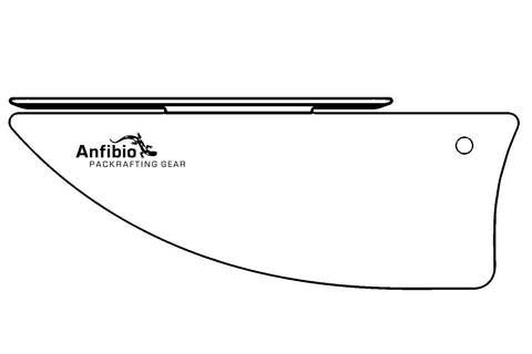 Anfibio Skeg / Fin (Retningsfinne)