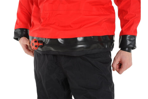 Anfibio SplitSuit tørrdrakt, detaljbilde