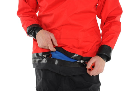 Anfibio SplitSuit tørrdrakt, bakside