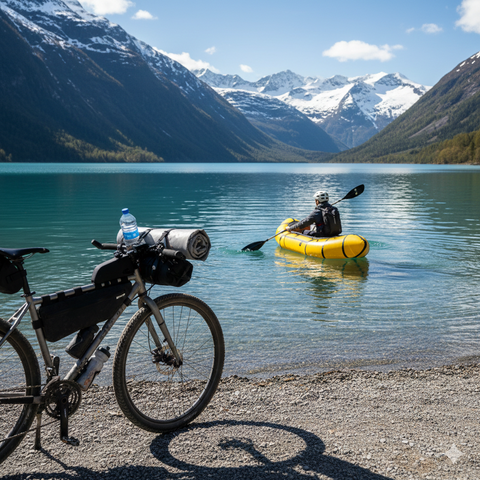 Klar for tur: Nano SL-pakken — Anfibio Nano SL packraft